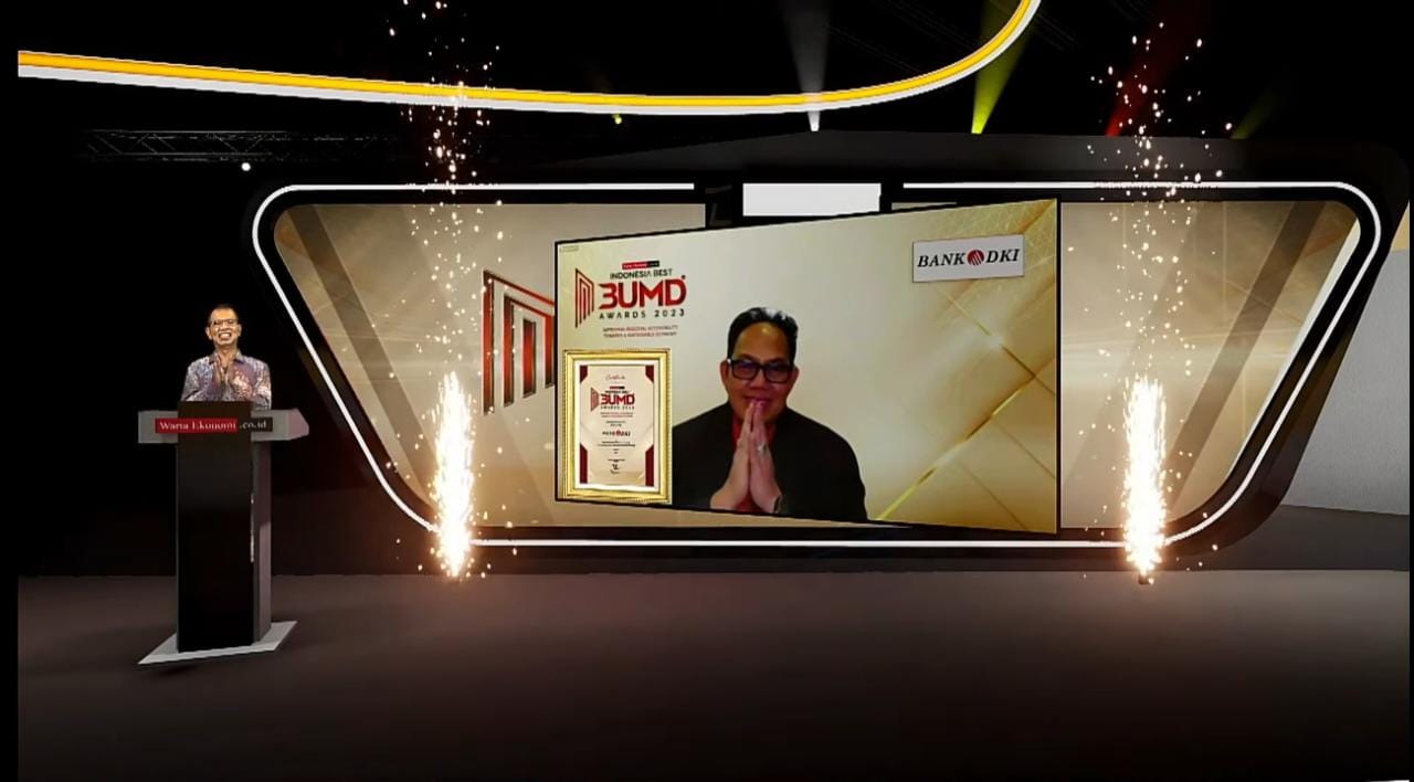 Terus Dorong Pengembangan, Bank DKI Capai Indonesia Best BUMD Awards 2023