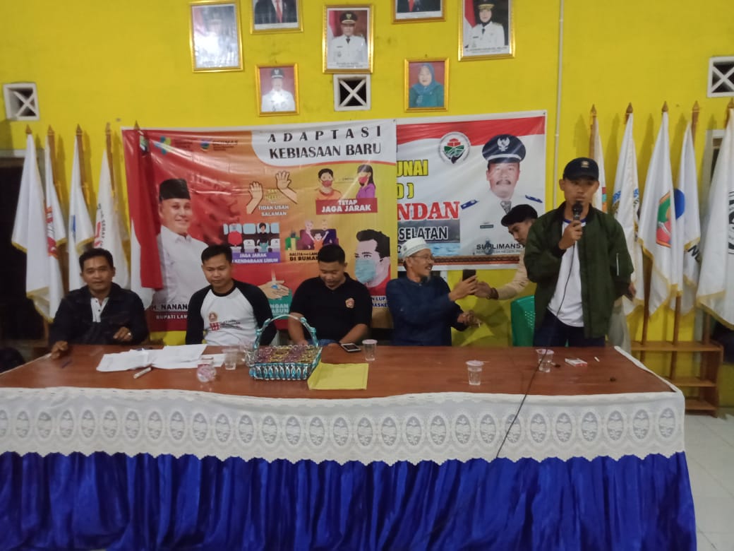 Pemilihan Ketua Karang Taruna Desa negeri pandan periode. 2020-2023.