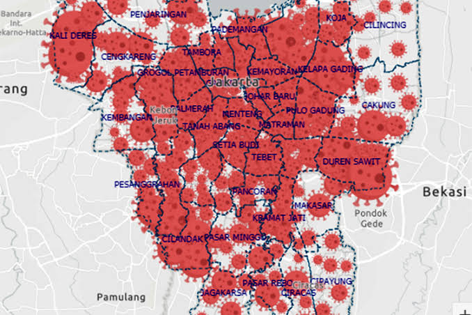 Kasus Covid-19 Di DKI Masih Tinggi, Dinkes DKI : Data Dua Hari Laporan Laboratorium