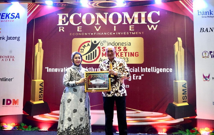 Bank DKI Sabet Penghargaan The Best Indonesia Sales Marketing