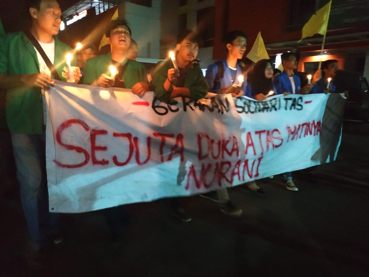 Tuding Kesewenang-wenangan Aparat, Komando Gelar Renungan 'Sejuta Duka Atas Matinya Nurani