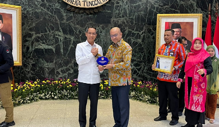 PAM JAYA Menjadi BUMD Terbaik Dalam Keterbukaan Informasi Publik Tahun 2022