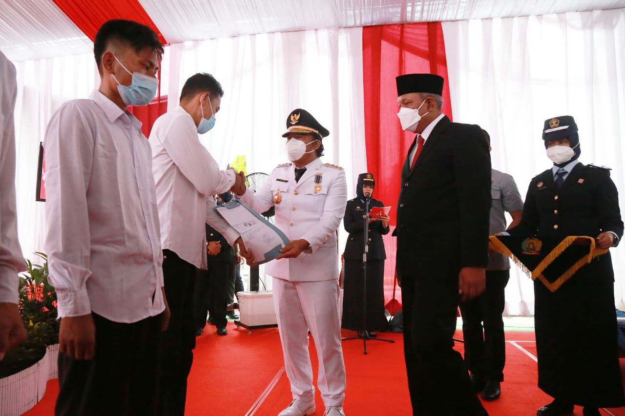 Kemenkumham Banten Berikan Remisi HUT Kemerdekaan RI Ke-77, Sebanyak 225 Orang Bebas Remisi