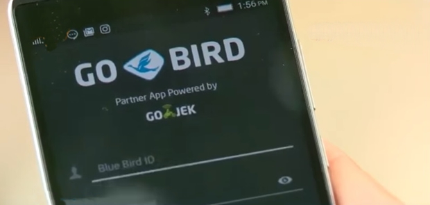Dengan Aplikasi Go-jek Sekarang Dapat Pesan Taxi Blue Bird