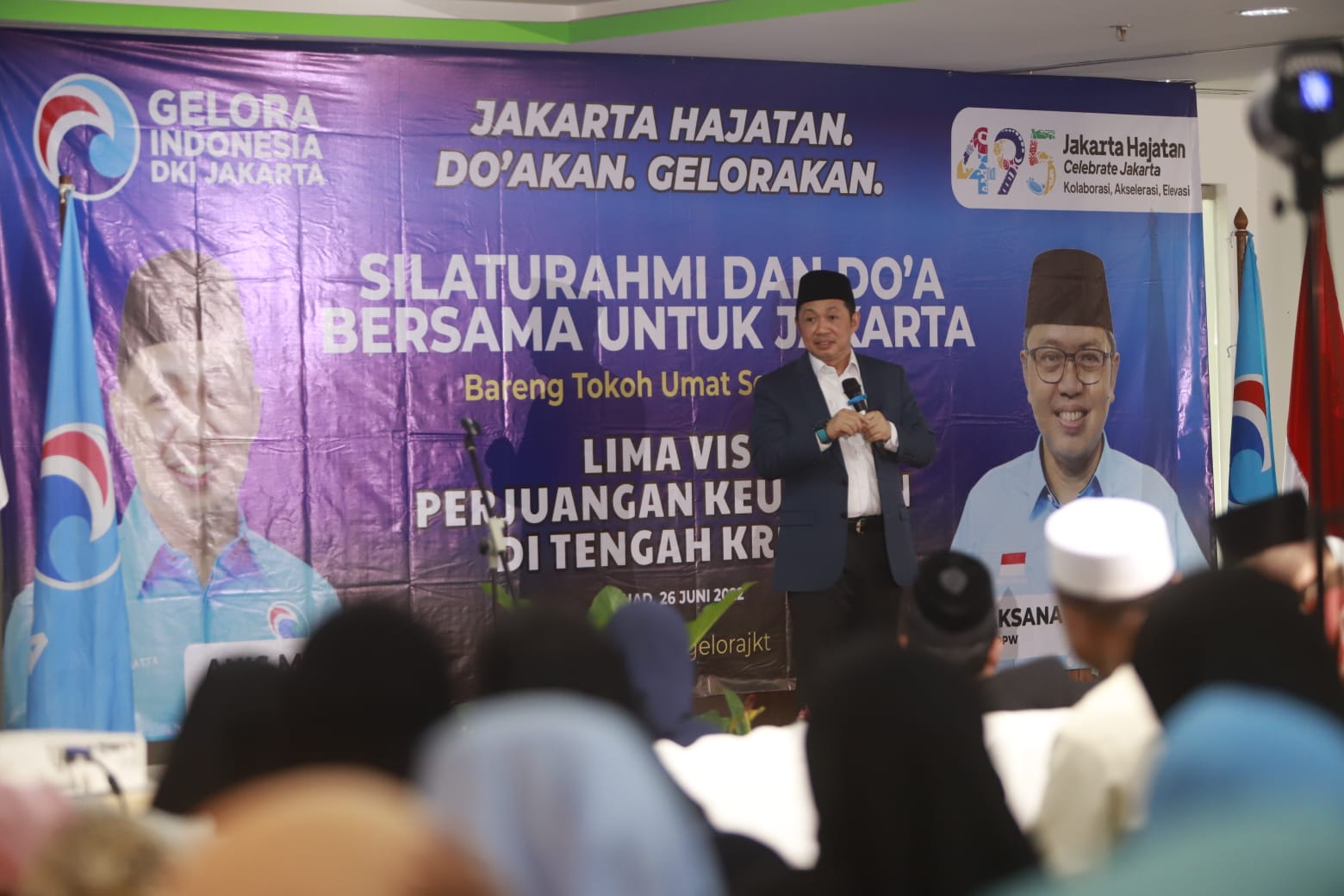 Partai Gelora DKI Jakarta Silaturahmi bersama 495 Tokoh Umat