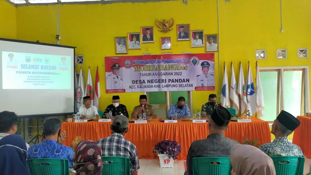 Pemdes Negeri Pandan Gelar MusrenbangDes Tahun Anggaran 2022