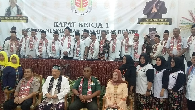 Sukses Gelar Raker I, Bamus Betawi Siap Bersinergi Dengan Pemprov DKI