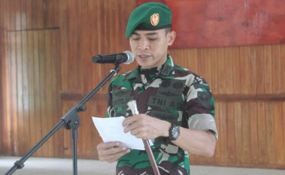 Dandim 0422/LB Pimpin Raport Anggota Pindah Kesatuan