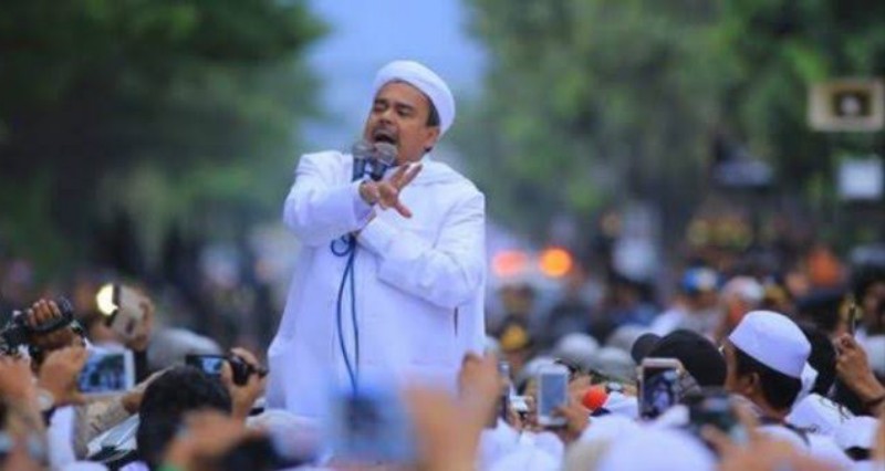 Habib Rizieq Sebut Ia dan Umat Islam Siap Tenggelamkan Rezim Durhaka