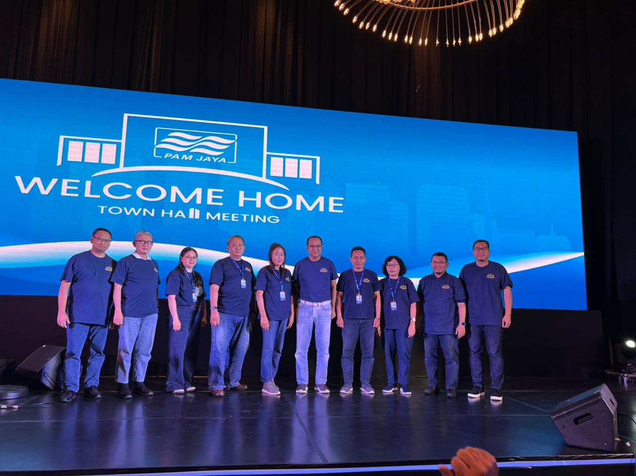 Siap Lakukan Pelayanan Langsung Pam Jaya Sambut Karyawan Perusahaan di Tempatkan di Palyja dan Aetra