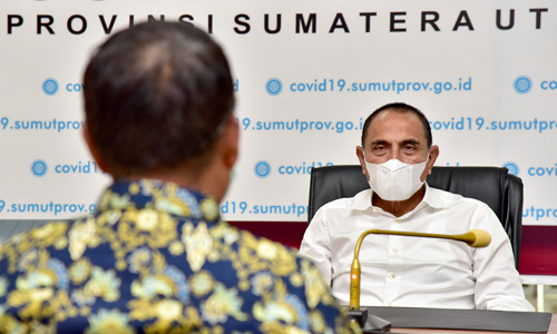 Edy Rahmayadi Diskusi dengan Mantan Atlet Berprestasi Tentang PON 2024