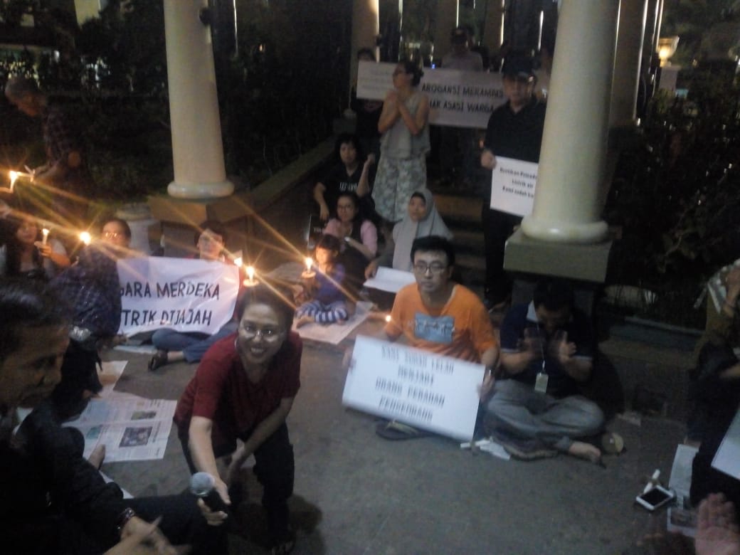 Aktivis HAM Datang, Aliran Listrik Apartemen Kemayoran Nyala Kembali