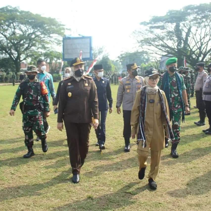 Bupati Lebak Membuka TMMD Ke-114 Tahun Anggaran 2022