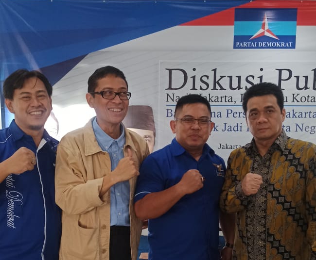 Hadiri Diskusi Demokrat, Begini Penilaian Dua Calon Pendamping Anies Soal Jakarta