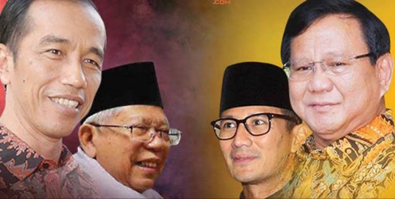 Jokowi-Ma'ruf Amin Kalah Telak di Sorong