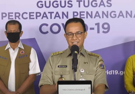 Ada Anak Buahnya Terpapar Corona, Anies Didesak Tutup Sementara Ruang Kerjanya
