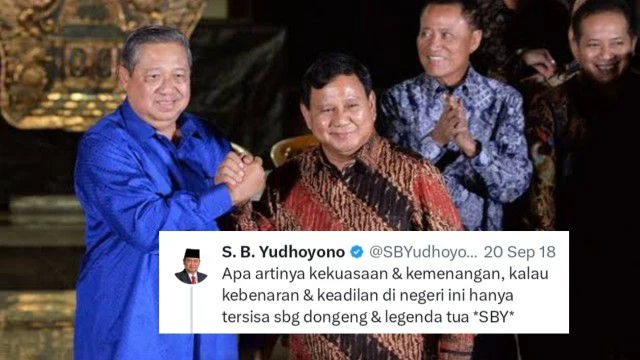 Gara-gara Cuitan Lama Ini, SBY Dirujak Netizen