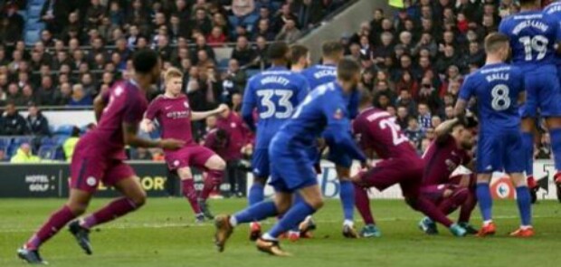 Tundukkan Cardig, Manchester City Melaju ke Babak Kelima Piala FA