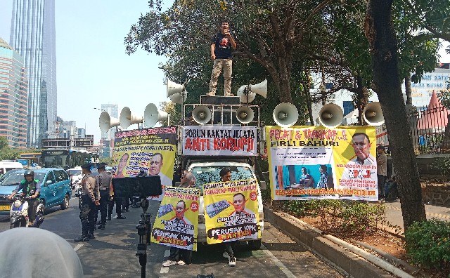 Forum Rakyat Jelata Anti Korupsi Desak Polda Metro Jaya Tangkap Ketua KPK