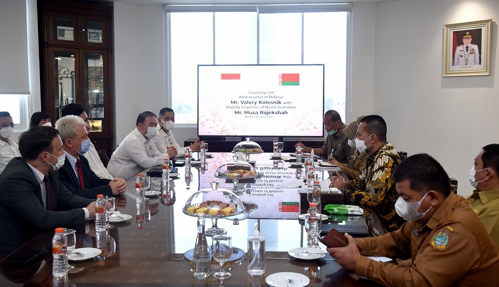 Pemprov Sumut Buka Peluang Kerja Sama Pertanian dengan Belarusia