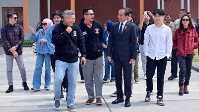 Terbang ke IKN untuk Berkantor, Jokowi Boyong Sejumlah Pesohor