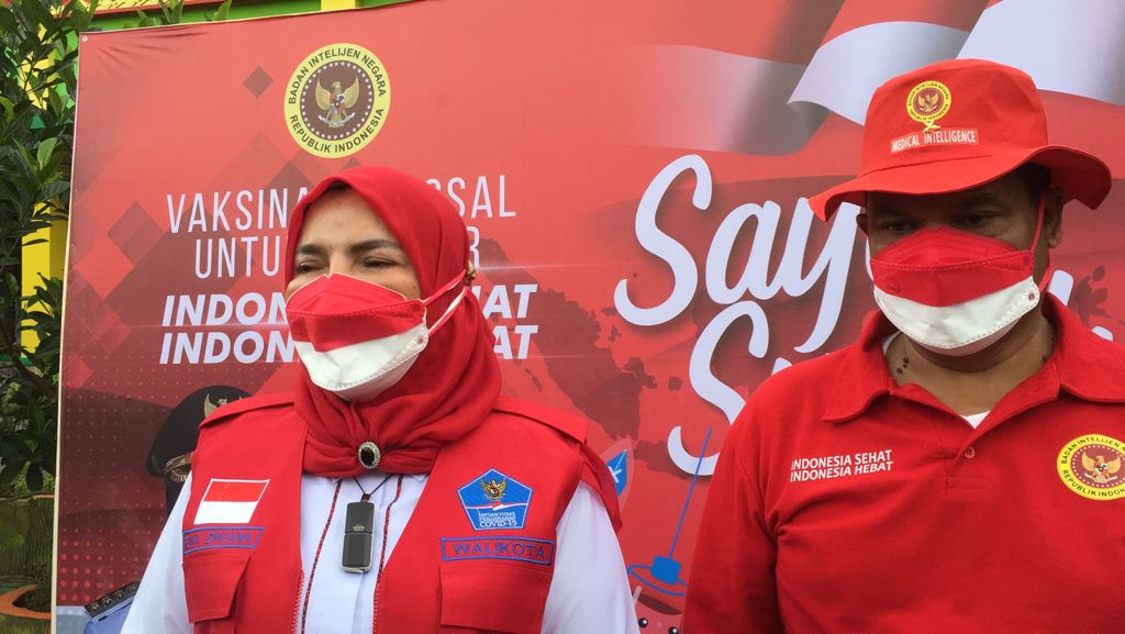 Pemkot Bandar Lampung dan BIN Laksanakan Vaksin di Kalangan Pelajar