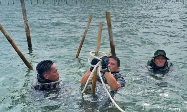Pembongkaran Pagar Laut Tangerang Berlanjut Meski Hari Libur Nasional