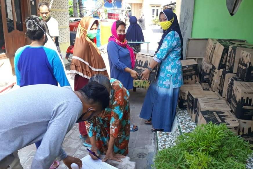 Warga Kepulauan Terlihat Riang Terima Lagi Bansos