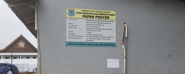 Gedung 85,7 Miliar di Tangsel Jadi 'Sampah', PPK Diminta Tarik Jaminan Pelaksanaan