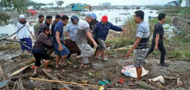 Korban Gempa dan Tsunami Sulteng Bertambah Jadi 832 Oramg