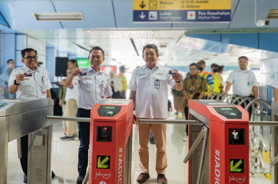 JakCard Bank DKI Kini Bisa Jadi Tiket Perjalanan Kereta