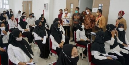 Diikuti 255 Peserta, Sekda Lampung Selatan Pantau Pelaksanaan SKB CPNS di Itera