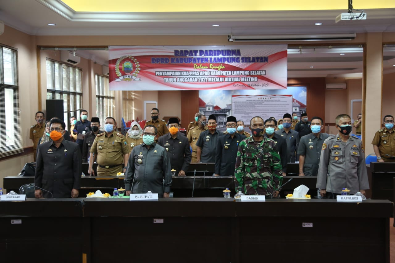 Sampaikan KUA-PPAS APBD 2021, Sulpakar : Proyeksi Pendapatan Sebesar Rp.2,077 Triliun