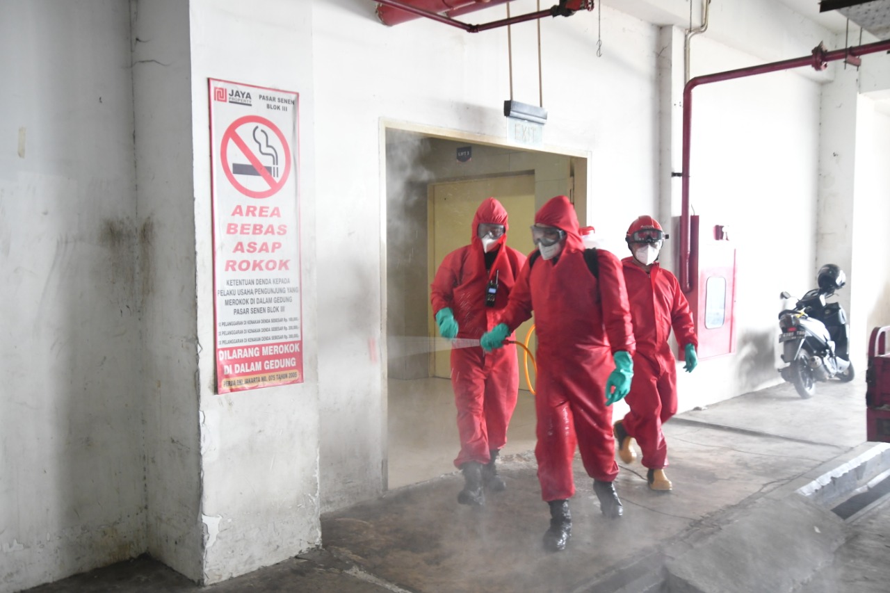 Pasar Jaya Tak Tutup Pasar Suspect Covid-19