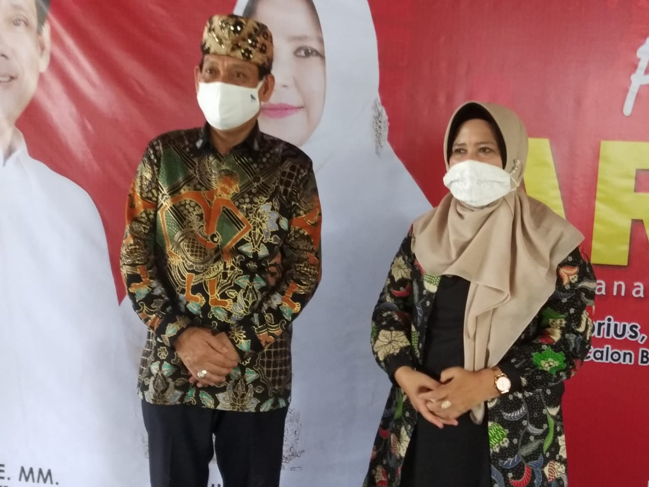 Juprius dan Rina Marlina Menangkan Nomor 1, untuk Kesejahteraan Masyarakat Way Kanan