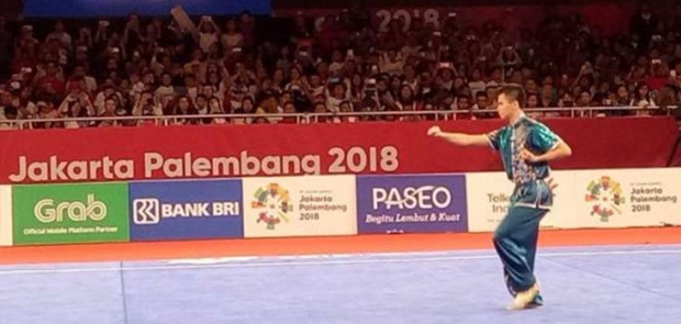Cabang Wushu Persembahkan Medali Pertama Bagi Indonesia