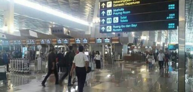 Letusan Senpi Polisi Kejutkan Calon Penumpang Bandara Soetta
