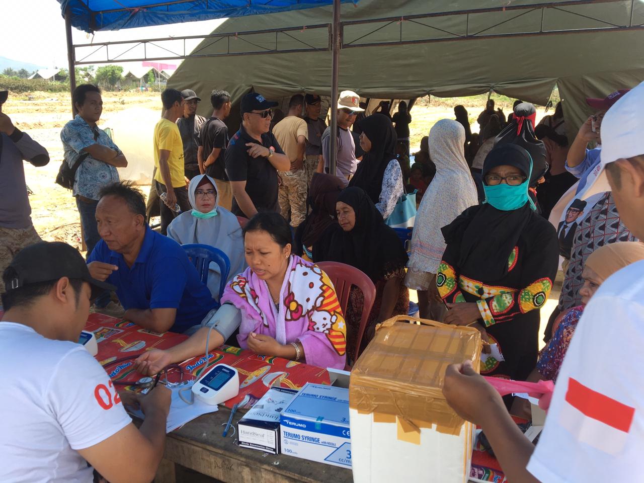 Seknas Prabowo-Sandi Turun Langsung Berikan Bantuan Korban Gempa Di Sulteng