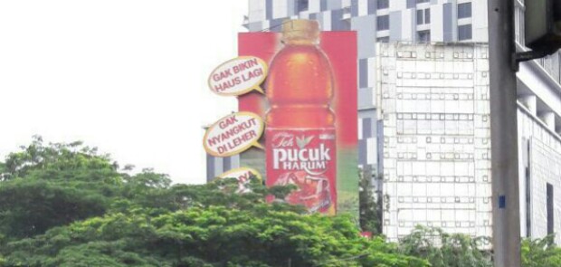 Soal Reklame Iklan Teh Pucuk, Satpol Panggil 4 SKPD