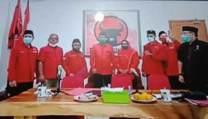 PDI Rekomendasikan Juprius - Rina. Pilkada Way Kanan, Tidak Lawan Kotak Kosong