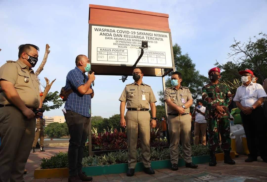 Tugu Peti Mati di Danau Sunter Selatan, Ingatkan Ganasnya Covid-19