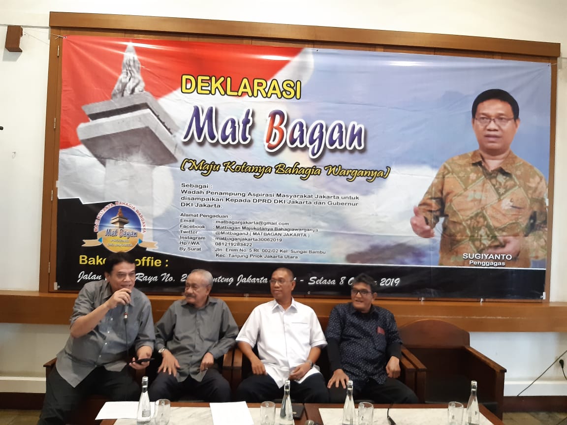 Wadah Serap Aspirasi Warga Ibukota, Matbagan Resmi Dideklarasikan