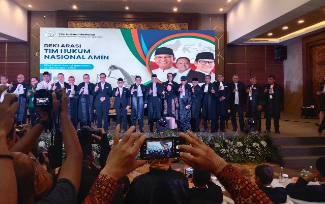 1.000 Pengacara Bergabung Menjadi Tim Hukum Nasional AMIN, Deklarasi di Jakarta