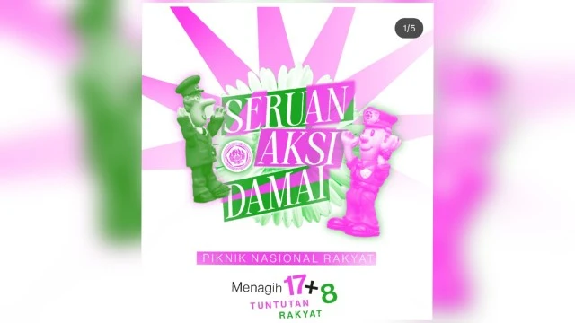 Jumat Siang Ini BEM Unpad Geruduk DPR, Tagih Realisasi Tuntutan Rakyat 17+8