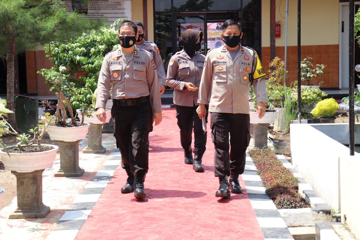 Kabag RBP Kunjungi Kapolres Pringsewu