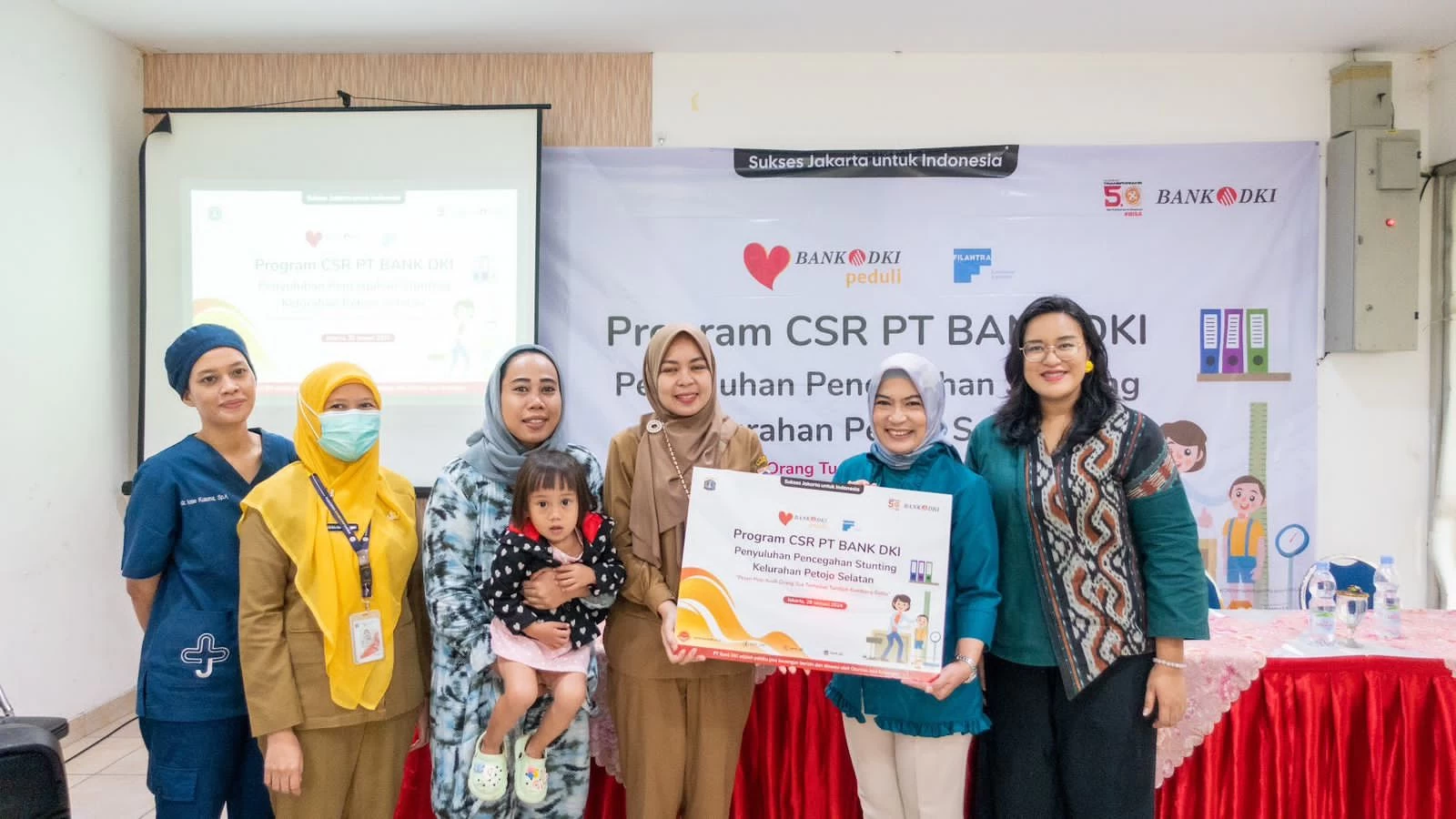 Bank DKI Kontribusi Program Pemberian Nutrisi Cukup untuk Pengatasan Stunting di Jakarta