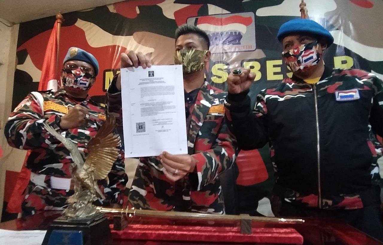 Tunjukkan SKTBH Kemenkumham, Waketum LMP: Kepemimpinan Adek Erfil Manurung Sah!