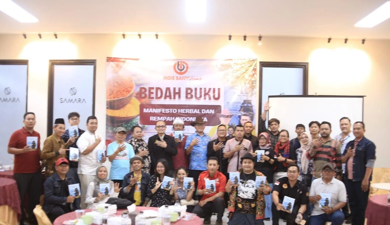 Nusantara Centre dan IndieBanyumas Bedah Buku Manifesto Rempah dan Herbal Indonesia