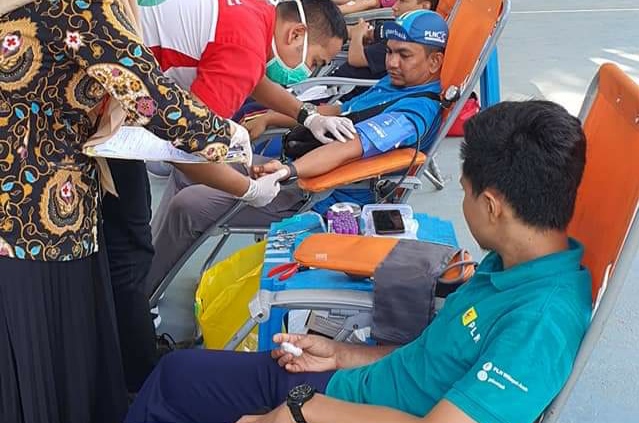 Kompak Peduli, Pegawai PLN Aceh Berjamaah Donor Darah