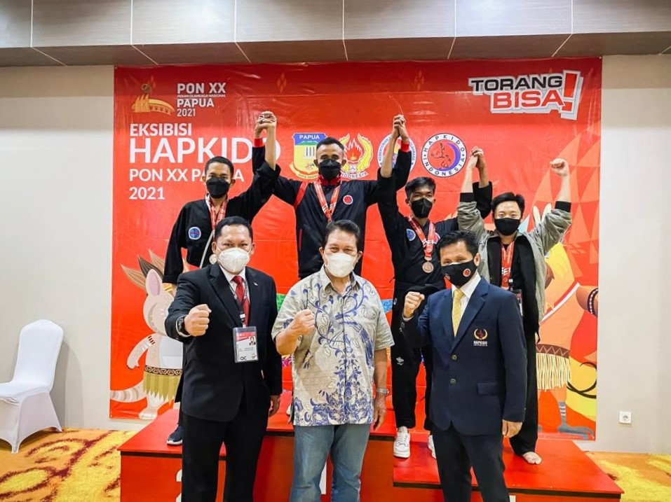 Personil Polda Lampung Sumbang Satu Mendali Emas Pada PON XX Papua